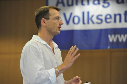 Roman Huber Mehr Demokratie Jahrestagung 2009 Medien Macht Demokratie Volkentscheid
