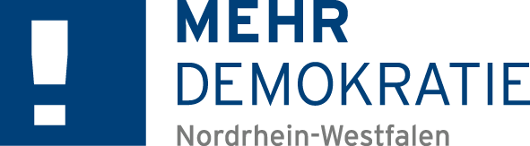Logo Mehr Demokratie Landesverband Nordrhein-Westfalen